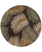 Kas Havana Fern View 7'6" Round Area Rug