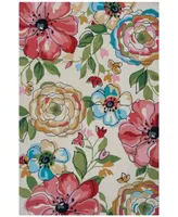 Kas Sonesta Floral Splash 2039 Sand 3'3" x 5'3" Area Rug