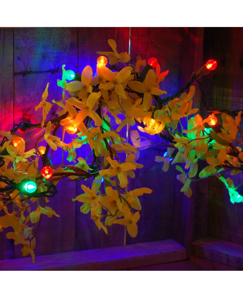 Lumabase 70 Multi Colored Plastic Globes Electric String Lights