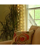 Lumabase Set of 2, 40 White Crystal Ball Mini String Lights