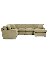 Radley Fabric 6-Pc. Chaise Sectional with Corner, Created for Macy's