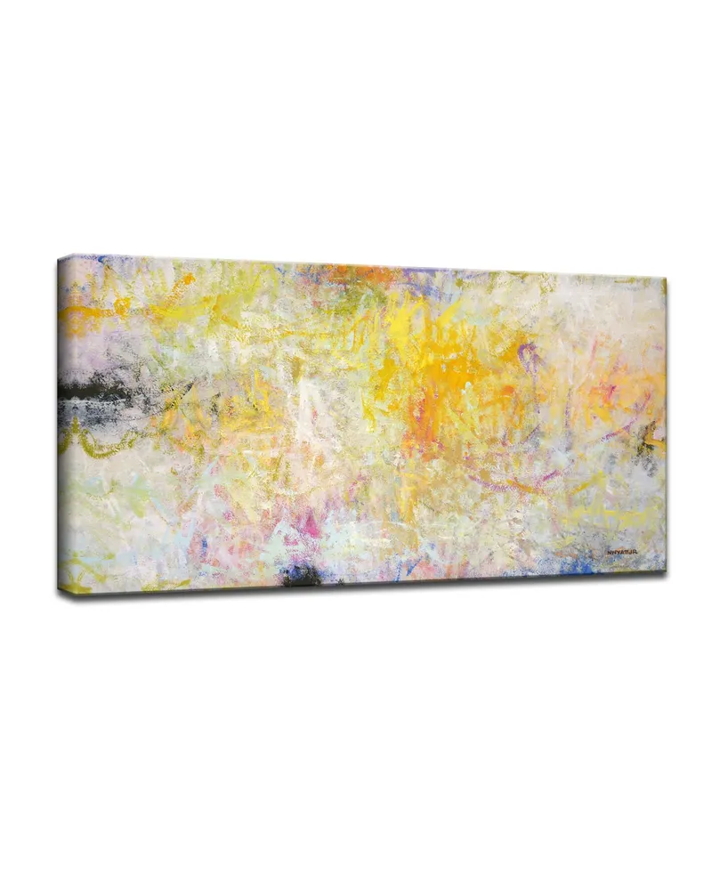 Ready2HangArt 'Satisfied' Abstract Canvas Wall Art