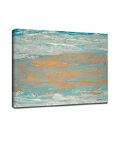 Ready2HangArt 'Dazzling Water I' Abstract Canvas Wall Art