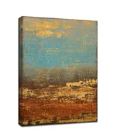 Ready2HangArt 'Yellow River' Abstract Canvas Wall Art