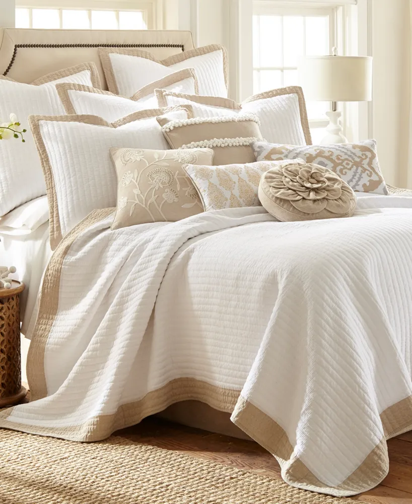 Levtex Adobe Border Trim Oversized 3-Pc. Quilt Set, King