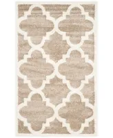 Safavieh Amherst AMT423 Wheat and Beige 3' x 5' Area Rug