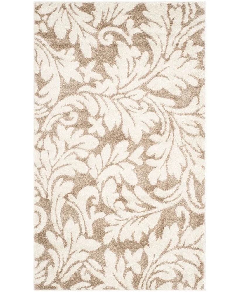 Safavieh Amherst AMT425 Wheat and Beige 3' x 5' Area Rug