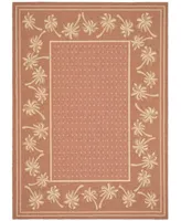 Safavieh Courtyard CY5148 Rust and Sand 8' x 11' Sisal Weave Outdoor Area Rug