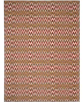 Safavieh Hampton HAM518 Dark Gray and Rust 8' x 11' Outdoor Area Rug