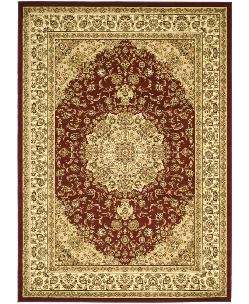 Safavieh Lyndhurst LNH222 Red and Ivory 8' x 11' Area Rug