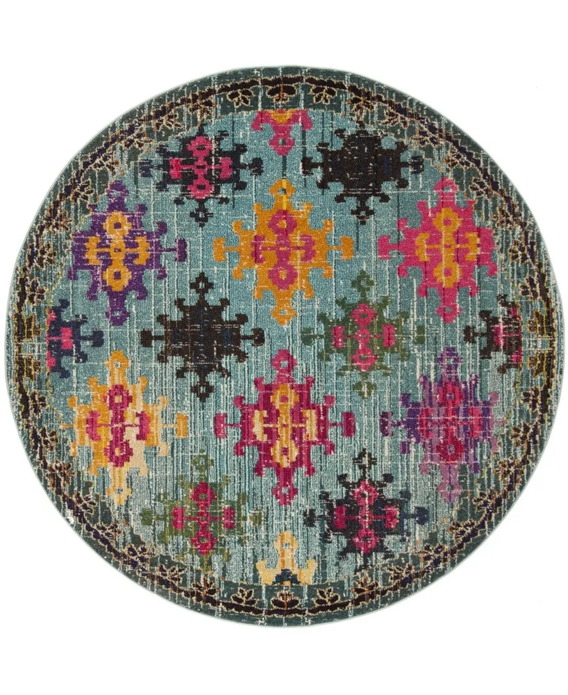 Safavieh Monaco MNC244 6'7" x Round Area Rug