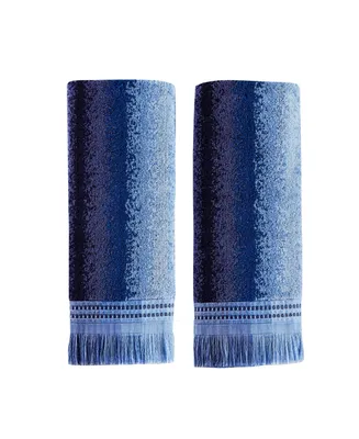 Eckhart Stripe 2 Piece Hand Towel Set