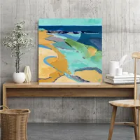 Courtside Market Seaside Gallery-Wrapped Canvas Wall Art