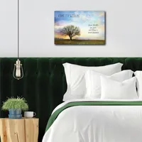 Courtside Market Come Fly with Me Gallery-Wrapped Canvas Wall Art - 12" x 18"