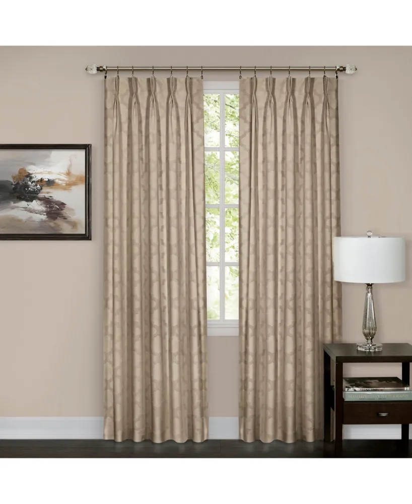 Achim Windsor Pinch Pleated Window Panel