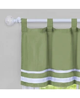 Achim Dakota Tier & Valance Set, 58" x 24"