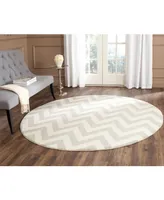 Safavieh Amherst AMT419 Light Gray and Beige 9' x 9' Round Area Rug