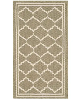 Safavieh Courtyard CY6889 and Beige 2'7" x 5' Sisal Weave Outdoor Area Rug