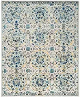 Safavieh Evoke EVK252 Ivory and Blue 11' x 15' Area Rug