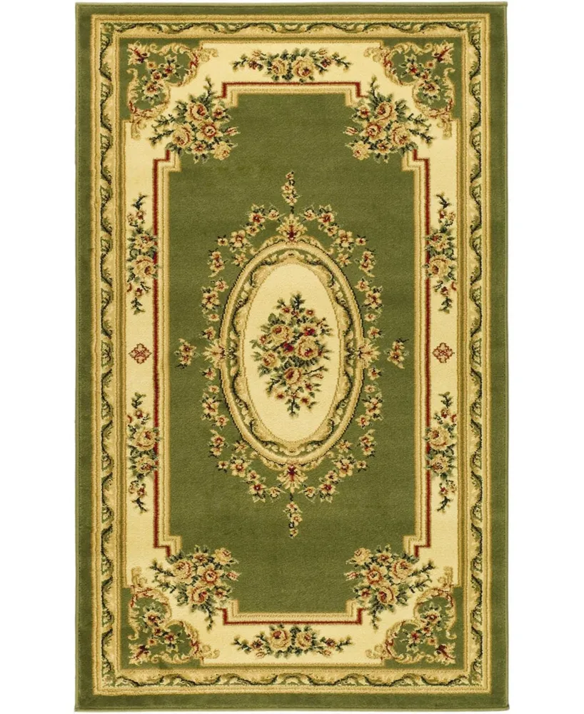 Safavieh Lyndhurst LNH218 Sage and Ivory 2'3" x 4' Area Rug