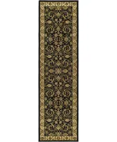 Safavieh Lyndhurst LNH219 Black and Ivory 2'3" x 10' Runner Area Rug