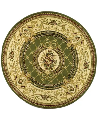 Safavieh Lyndhurst LNH223 and Ivory 8' x 8' Round Area Rug