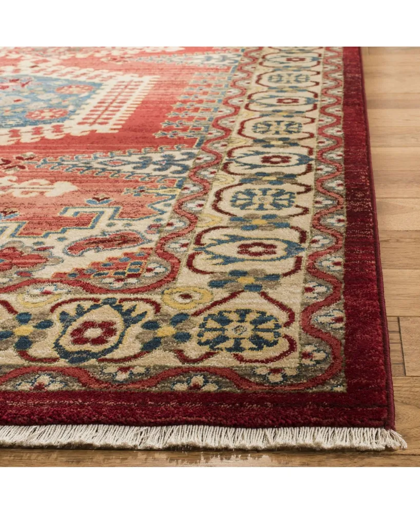 Safavieh, Courtyard Orion Indoor/Outdoor Rug, (Red, Size 2' X 3'-7)