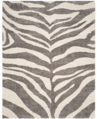 Safavieh Portofino PTS215 Ivory and Gray 9' x 12' Area Rug