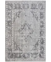 Safavieh Montage MTG308 Gray and Ivory 3' x 5' Outdoor Area Rug