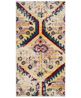 Safavieh Watercolor WTC698 Light Yellow and Blue 2'7" x 5' Area Rug