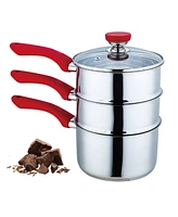 Culinary Edge 4 Piece Double Boiler Set - 3QT