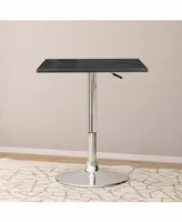 CorLiving Adjustable Height Square Bar Table