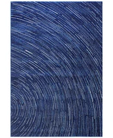 Medley 5468 Dark Blue 3'6" x 5'6" Area Rug