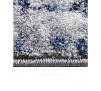Bashian Medley 5570A Ivory/Blue 3'6" x 5'6" Area Rug