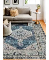 Meza Mez 103 Teal Area Rug