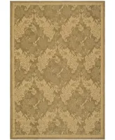 Safavieh Courtyard CY6582 Gold and Natural 4' x 5'7" Sisal Weave Outdoor Area Rug