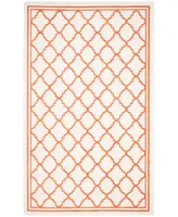 Safavieh Amherst AMT422 Beige and Orange 4' x 6' Area Rug