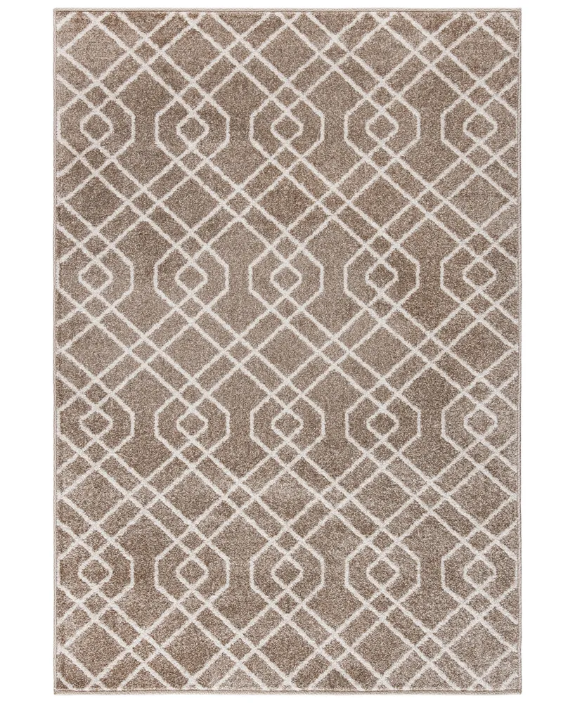 Safavieh Amherst AMT407 Wheat and Beige 4' x 6' Area Rug