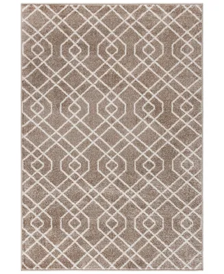 Safavieh Amherst AMT407 Wheat and Beige 4' x 6' Area Rug