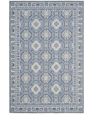 Safavieh Artisan ATN320 Silver and Blue 4' x 6' Area Rug