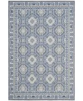 Safavieh Artisan ATN320 Silver and Blue 4' x 6' Area Rug