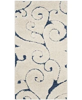 Safavieh Florida Shag SG455 2'3" x 4' Area Rug