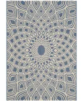 Safavieh Courtyard CY6616 and Beige 6'7" x 9'6" Sisal Weave Outdoor Area Rug