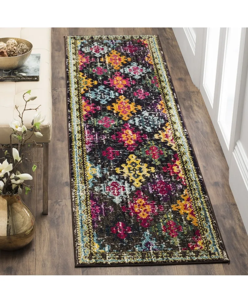 Safavieh Monaco MNC244 Multi 2'2" x 12' Runner Area Rug