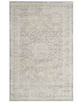 Safavieh Princeton PRN712 Gray and Beige 9' x 12' Area Rug