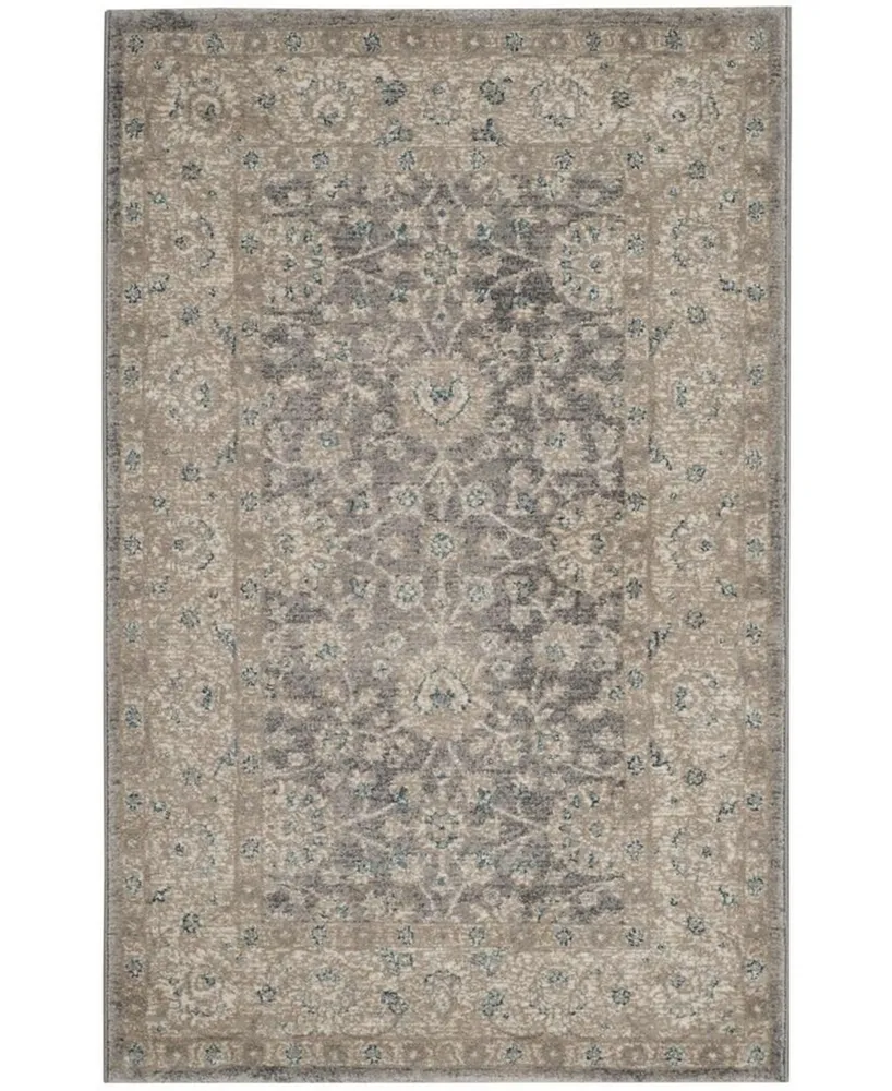 Safavieh Sofia SOF330 Light Gray and Beige 2'6" x 4' Area Rug