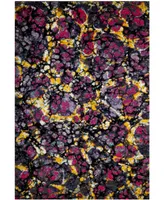 Safavieh Fiesta FSG370 Lavender and Multi 4' x 6' Area Rug