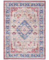 Safavieh Saffron SFN204 Rust and Ivory 5' x 8' Area Rug