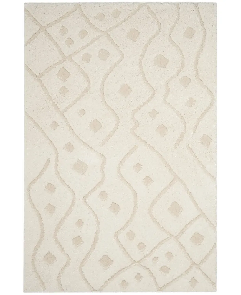 Safavieh Sparta SPG511 Ivory and Beige 5'1" x 7'6" Area Rug