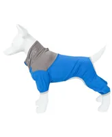 Pet Life Active 'Embarker' Performance Two Toned Full Body Warm Up